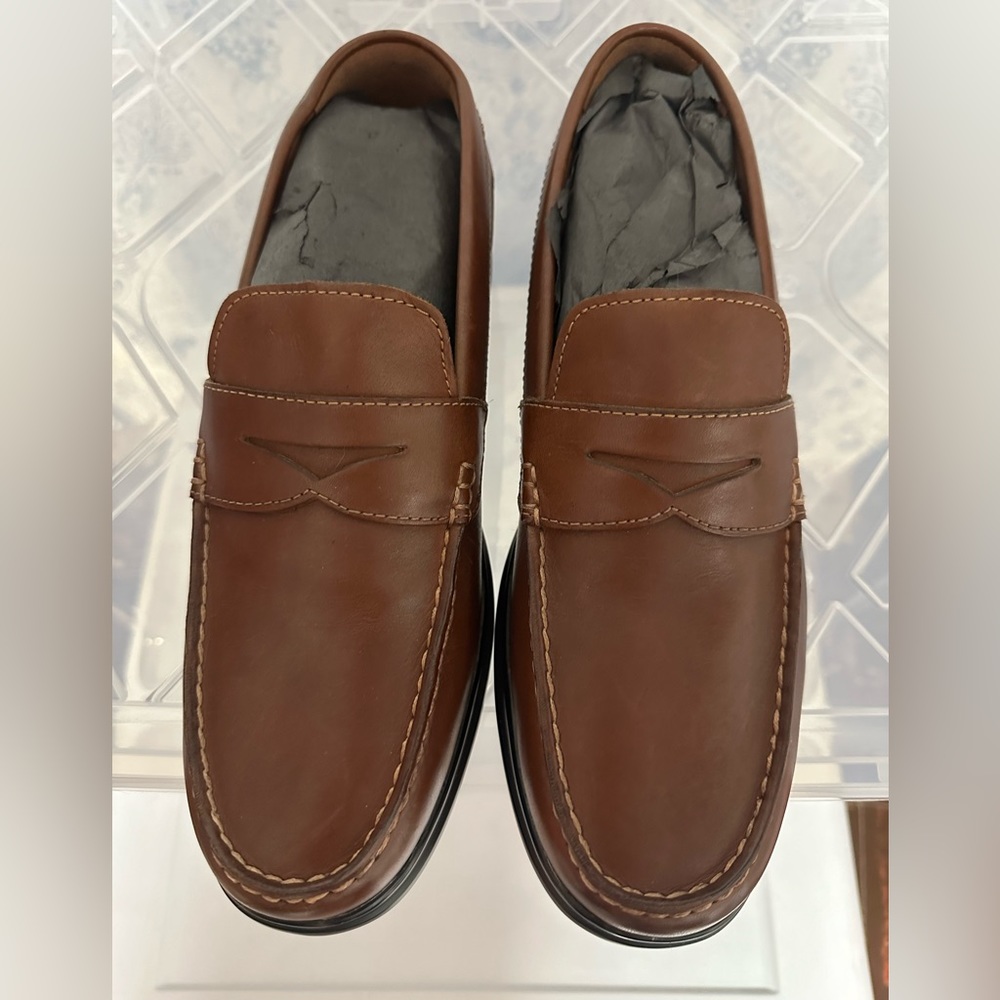 Cole Haan Brown Leather Loafers